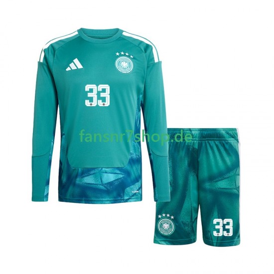Deutschland fußball trikot WM 2026 Alexander Nubel 33 Torhüter Kinder Heim Langarm