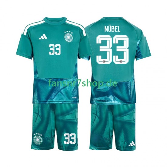 Deutschland fußball trikot WM 2026 Alexander Nubel 33 Torhüter Kinder Heim Kurzarm