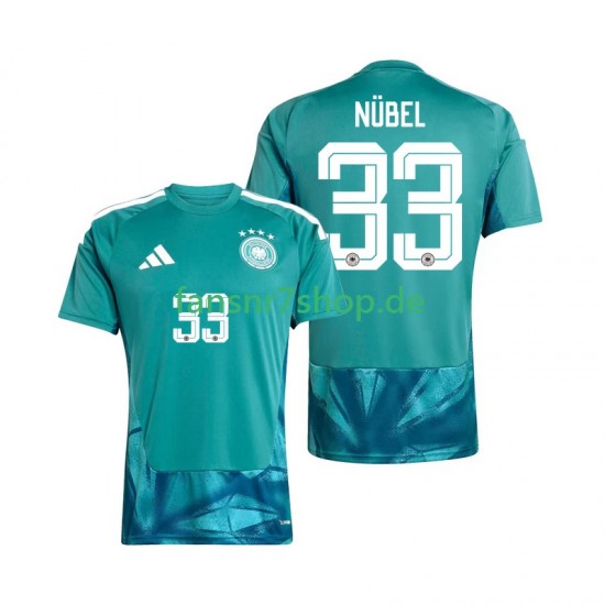 Deutschland fußball trikot WM 2026 Alexander Nubel 33 Torhüter Herren Heim Kurzarm