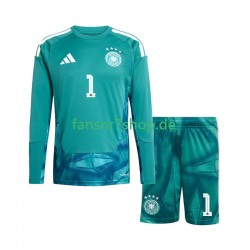 Deutschland fußball trikot WM 2026 Manuel Neuer 1 Torhüter Kinder Heim Langarm