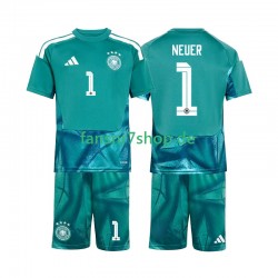 Deutschland fußball trikot WM 2026 Manuel Neuer 1 Torhüter Kinder Heim Kurzarm