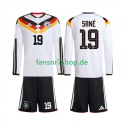 Deutschland fußball trikot WM 2026 Leroy Sane 19 Kinder Heim Langarm