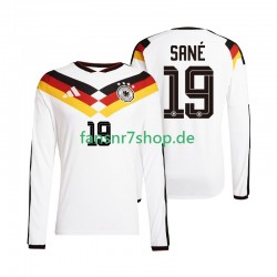 Deutschland fußball trikot WM 2026 Leroy Sane 19 Herren Heim Langarm