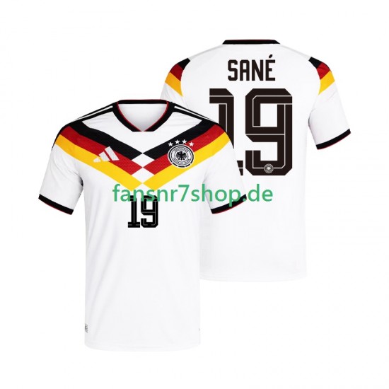 Deutschland fußball trikot WM 2026 Leroy Sane 19 Herren Heim Kurzarm