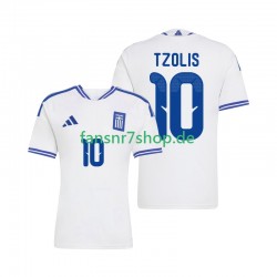 Griechenland fußball trikot Christos Tzolis 10 Herren Heim 2026 Kurzarm