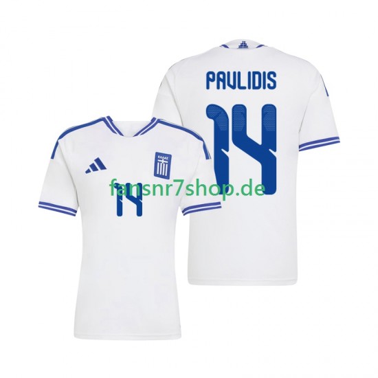 Griechenland fußball trikot Vangelis Pavlidis 14 Herren Heim 2026 Kurzarm