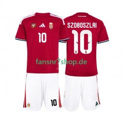 Ungarn fußball trikot WM 2026 Szoboszlai 10 Kinder Heim Kurzarm