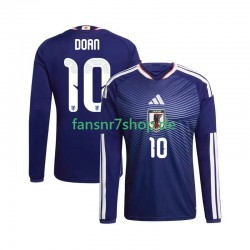 Japan fußball trikot WM 2026 Ritsu Doan 10 Herren Heim Langarm