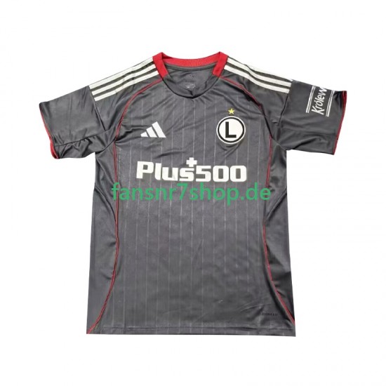 fußball trikot Legia Warsaw Herren Ausweich 2025-2026 Kurzarm