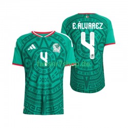 Mexiko fußball trikot WM 2026 Edson Alvarez 4 Herren Heim Kurzarm