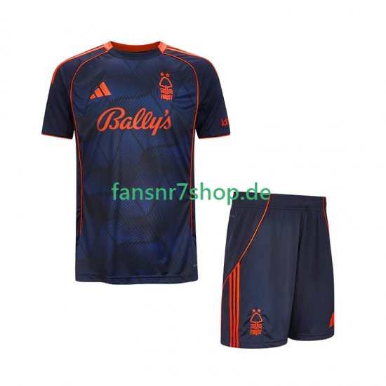 Nottingham Forest fußball trikot Kinder Ausweich 2025-2026 Kurzarm Nottingham Forest fußball trikot Kinder Ausweich 2025-2026 Kurzarm