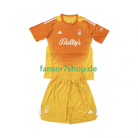 Nottingham Forest fußball trikot Torhüter Kinder Ausweich 2025-2026 Kurzarm Nottingham Forest fußball trikot Torhüter Kinder Ausweich 2025-2026 Kurzarm