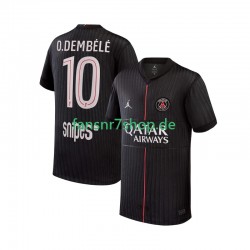 Paris Saint-Germain fußball trikot Ousmane Dembele 10 Herren Viertes 2025-2026 Kurzarm