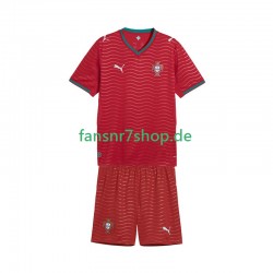 Portugal fußball trikot WM 2026 Kinder Heim Kurzarm