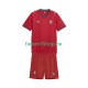 Portugal fußball trikot WM 2026 Kinder Heim Kurzarm Portugal fußball trikot WM 2026 Kinder Heim Kurzarm