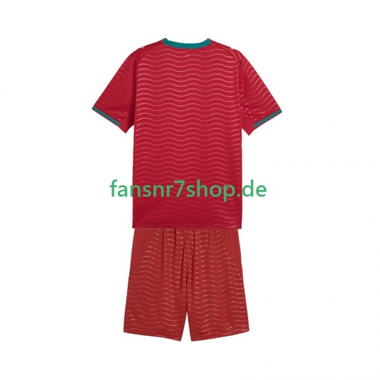 Portugal fußball trikot WM 2026 Kinder Heim Kurzarm