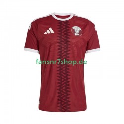 Katar fußball trikot WM 2026 Herren Heim Kurzarm