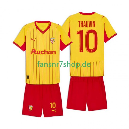 RC Lens fußball trikot Florian Thauvin 10 Kinder Heim 2025-2026 Kurzarm RC Lens fußball trikot Florian Thauvin 10 Kinder Heim 2025-2026 Kurzarm
