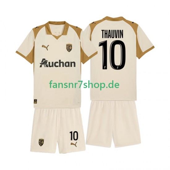 RC Lens fußball trikot Florian Thauvin 10 Kinder Ausweich 2025-2026 Kurzarm