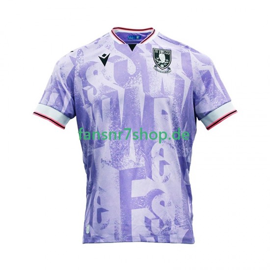 fußball trikot Sheffield Wednesday Herren Auswärts 2025-2026 Kurzarm