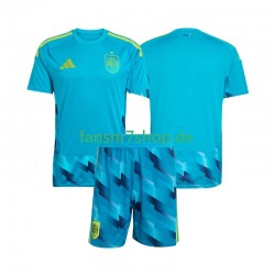 Spanien fußball trikot WM 2026 Torhüter Kinder Heim Kurzarm