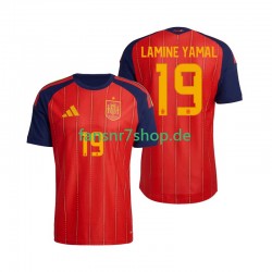 Spanien fußball trikot WM 2026 Lamine Yamal 19 Herren Heim Kurzarm
