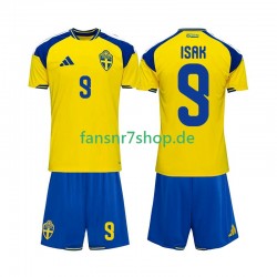 Schweden fußball trikot Alexander Isak 9 Kinder Heim 2026 Kurzarm