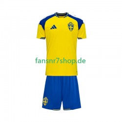 Schweden fußball trikot Kinder Heim 2026 Kurzarm