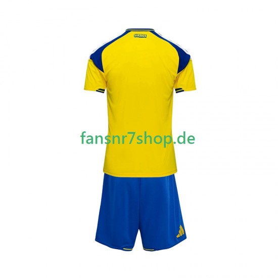 Schweden fußball trikot Kinder Heim 2026 Kurzarm