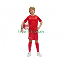 Schweiz fußball trikot WM 2026 Kinder Heim Kurzarm