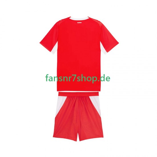 Schweiz fußball trikot WM 2026 Kinder Heim Kurzarm