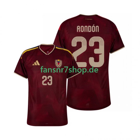 Venezuela fußball trikot Salomon Rondon 23 Herren Heim 2026 Kurzarm