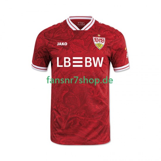 VfB Stuttgart fußball trikot Herren Auswärts 2025-2026 Kurzarm VfB Stuttgart fußball trikot Herren Auswärts 2025-2026 Kurzarm