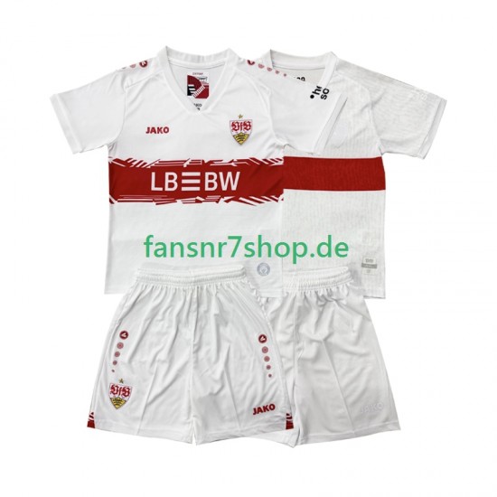 VfB Stuttgart fußball trikot Kinder Heim 2025-2026 Kurzarm