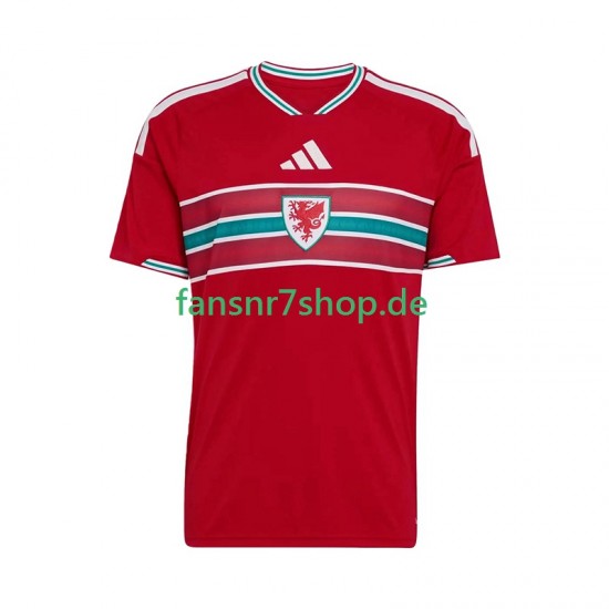 Wales fußball trikot Herren Heim 2026 Kurzarm