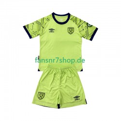 West Ham United fußball trikot Torhüter Kinder Heim 2025-2026 Kurzarm