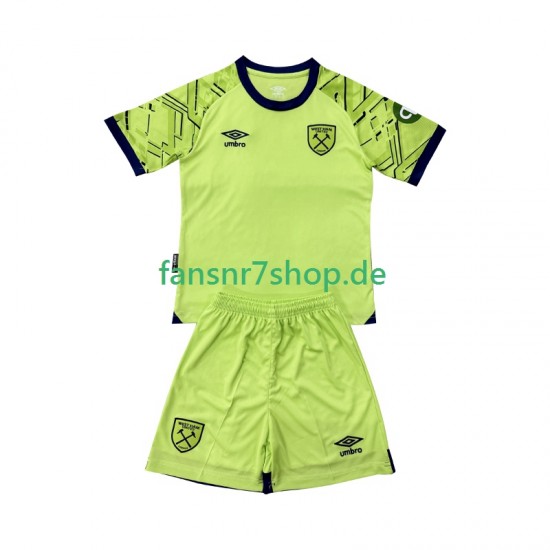 West Ham United fußball trikot Torhüter Kinder Heim 2025-2026 Kurzarm West Ham United fußball trikot Torhüter Kinder Heim 2025-2026 Kurzarm