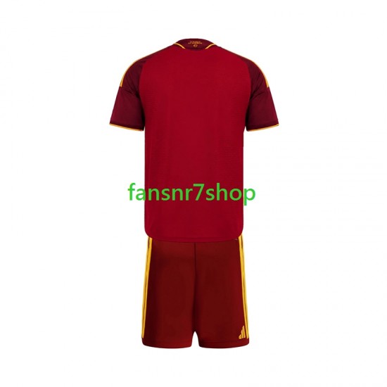AS Rom fußball trikot Kinder Heim 2026-2027 Kurzarm