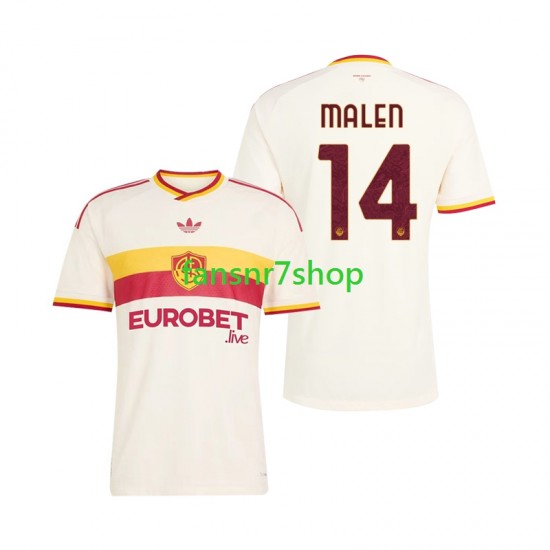 AS Rom fußball trikot Donyell Malen 14 Herren Auswärts 2026-2027 Kurzarm AS Rom fußball trikot Donyell Malen 14 Herren Auswärts 2026-2027 Kurzarm