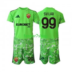 AS Rom fußball trikot Mile Svilar 99 Torhüter Kinder Heim 2026-2027 Kurzarm