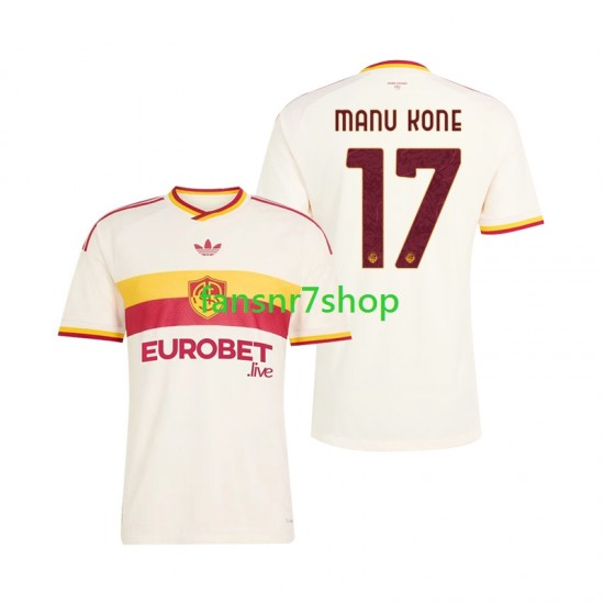 AS Rom fußball trikot Manu Kone 17 Herren Auswärts 2026-2027 Kurzarm