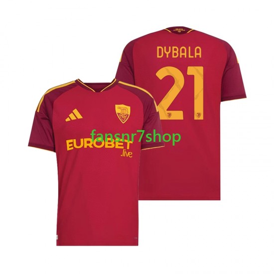 AS Rom fußball trikot Paulo Dybala 21 Herren Heim 2026-2027 Kurzarm