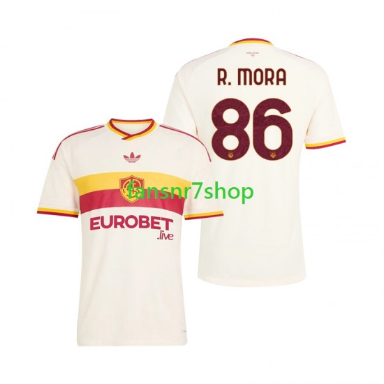 AS Rom fußball trikot Rodrigo Mora 86 Herren Auswärts 2026-2027 Kurzarm