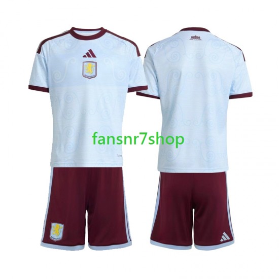 Aston Villa fußball trikot Kinder Ausweich 2026-2027 Kurzarm