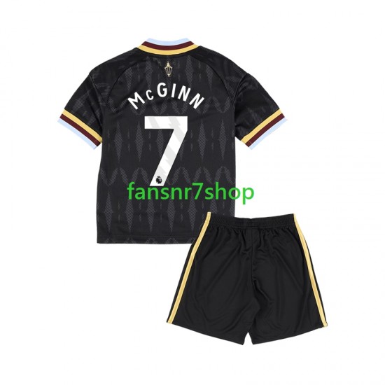 Aston Villa fußball trikot John McGinn 7 Kinder Auswärts 2026-2027 Kurzarm