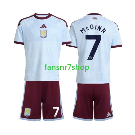 Aston Villa fußball trikot John McGinn 7 Kinder Ausweich 2026-2027 Kurzarm