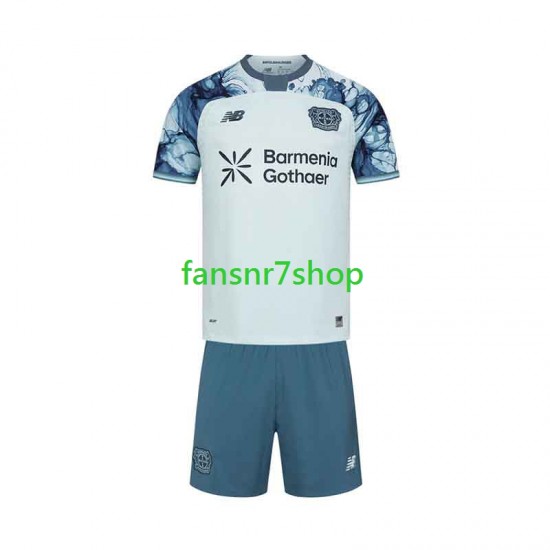 Bayer 04 Leverkusen fußball trikot Kinder Auswärts 2026-2027 Kurzarm