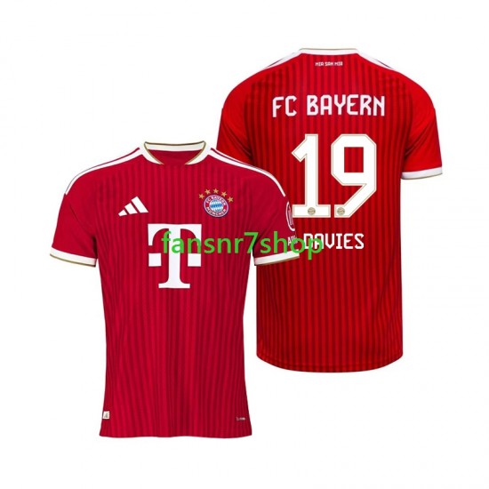 FC Bayern München fußball trikot Alphonso Davies 19 Herren Heim 2026-2027 Kurzarm