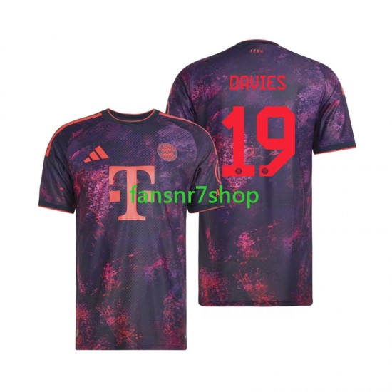 FC Bayern München fußball trikot Alphonso Davies 19 Herren Ausweich 2026-2027 Kurzarm