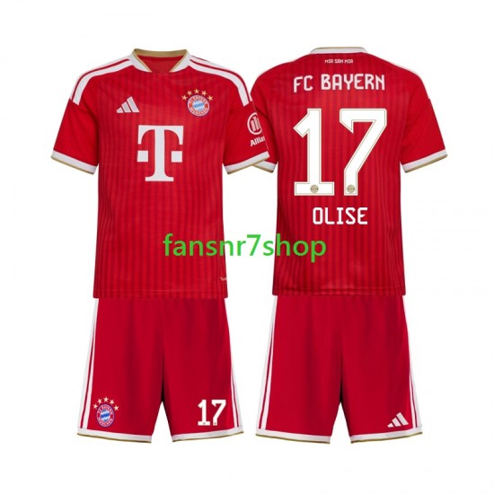 FC Bayern München fußball trikot Michael Olise 17 Kinder Heim 2026-2027 Kurzarm